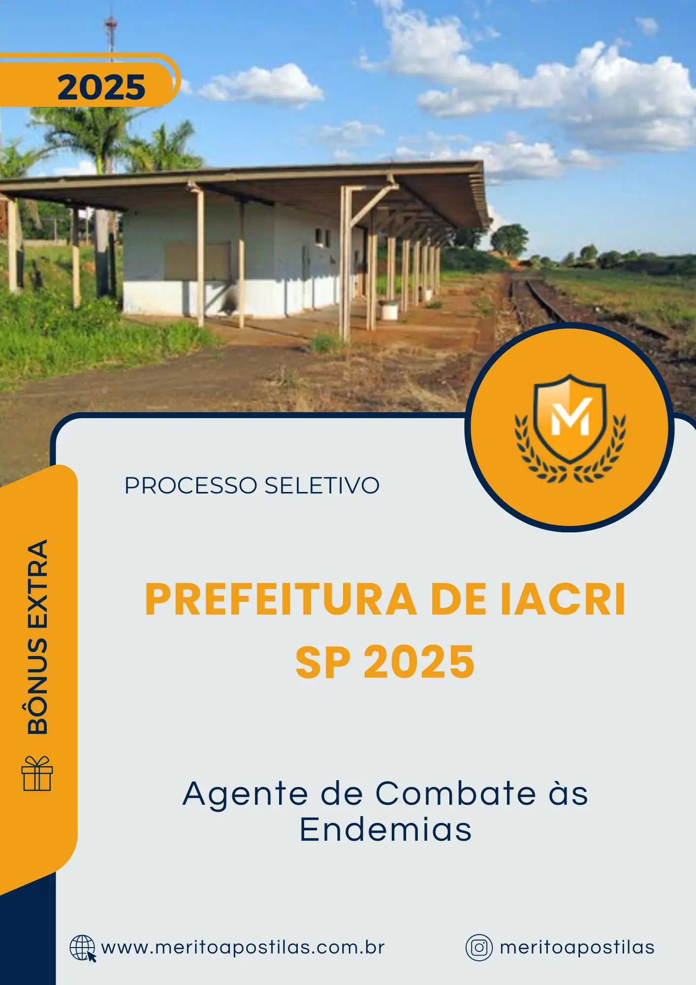 Apostila Agente de Combate às Endemias Prefeitura de Iacri SP 2025