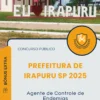 Apostila Agente de Controle de Endemias Prefeitura de Irapuru SP 2025