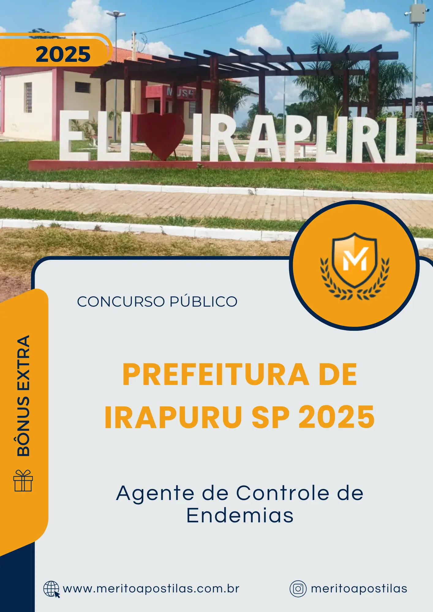 Apostila Agente de Controle de Endemias Prefeitura de Irapuru SP 2025