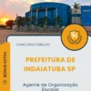 Apostila Agente de Organização Escolar Prefeitura de Indaiatuba SP 2025