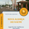 Apostila Agente de Vigilância Sanitária Prefeitura de Nova Aliança do Ivaí PR 2025