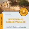 Apostila Analista De Comunicação Prefeitura de Missão Velha CE 2025