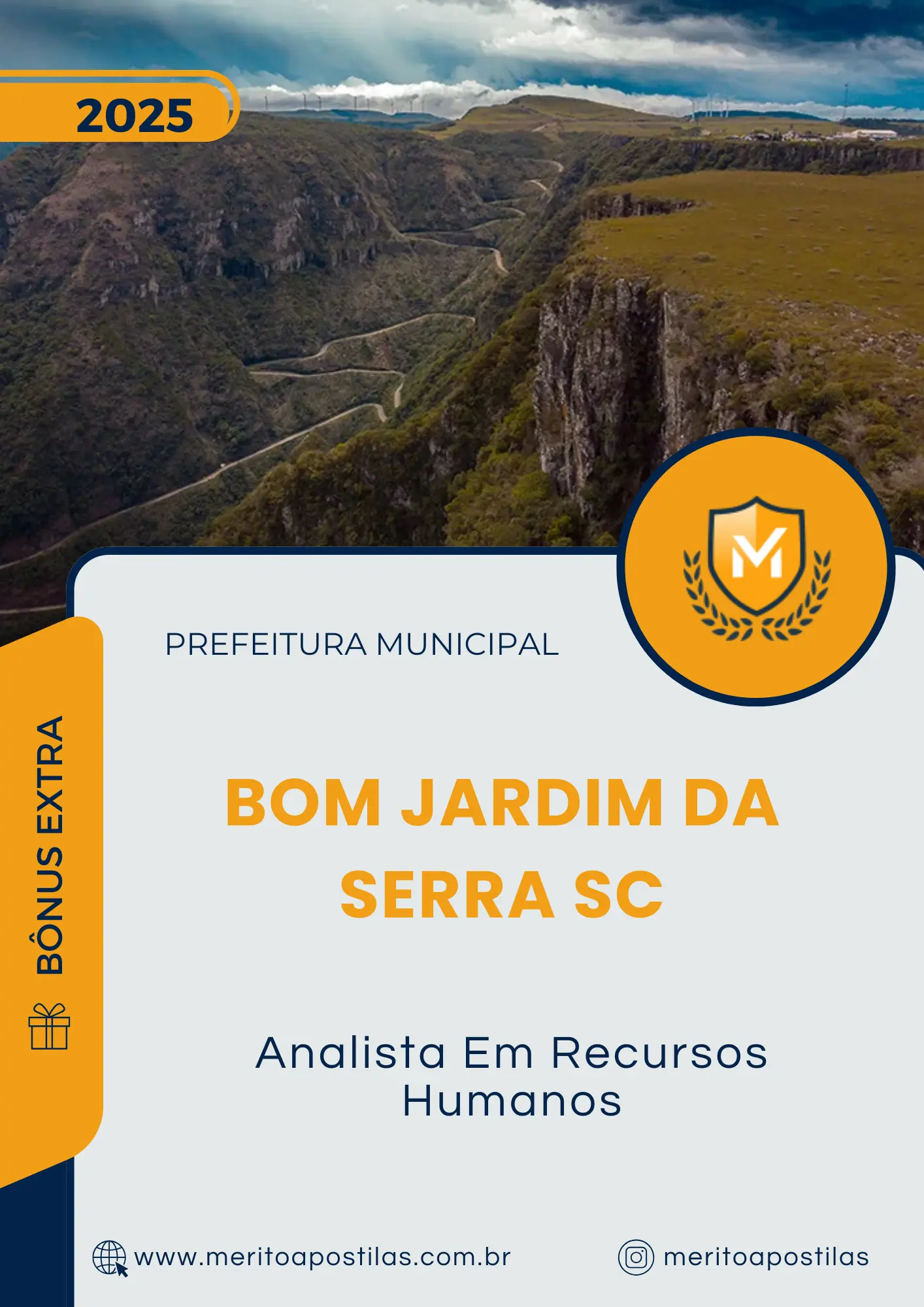 Apostila Analista Em Recursos Humanos Prefeitura de Bom Jardim da Serra SC 2025
