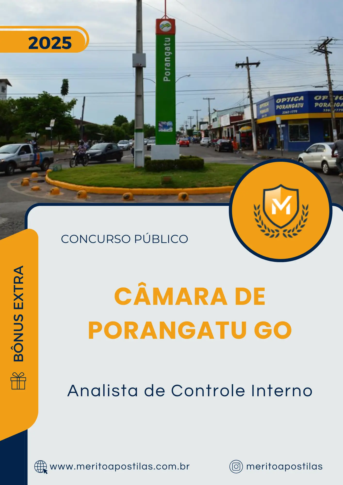 Apostila Analista de Controle Interno Câmara de Porangatu GO 2025