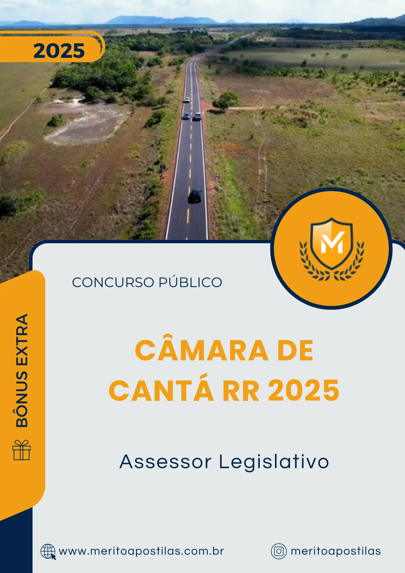 Apostila Assessor Legislativo Concurso Câmara de Cantá RR 2025