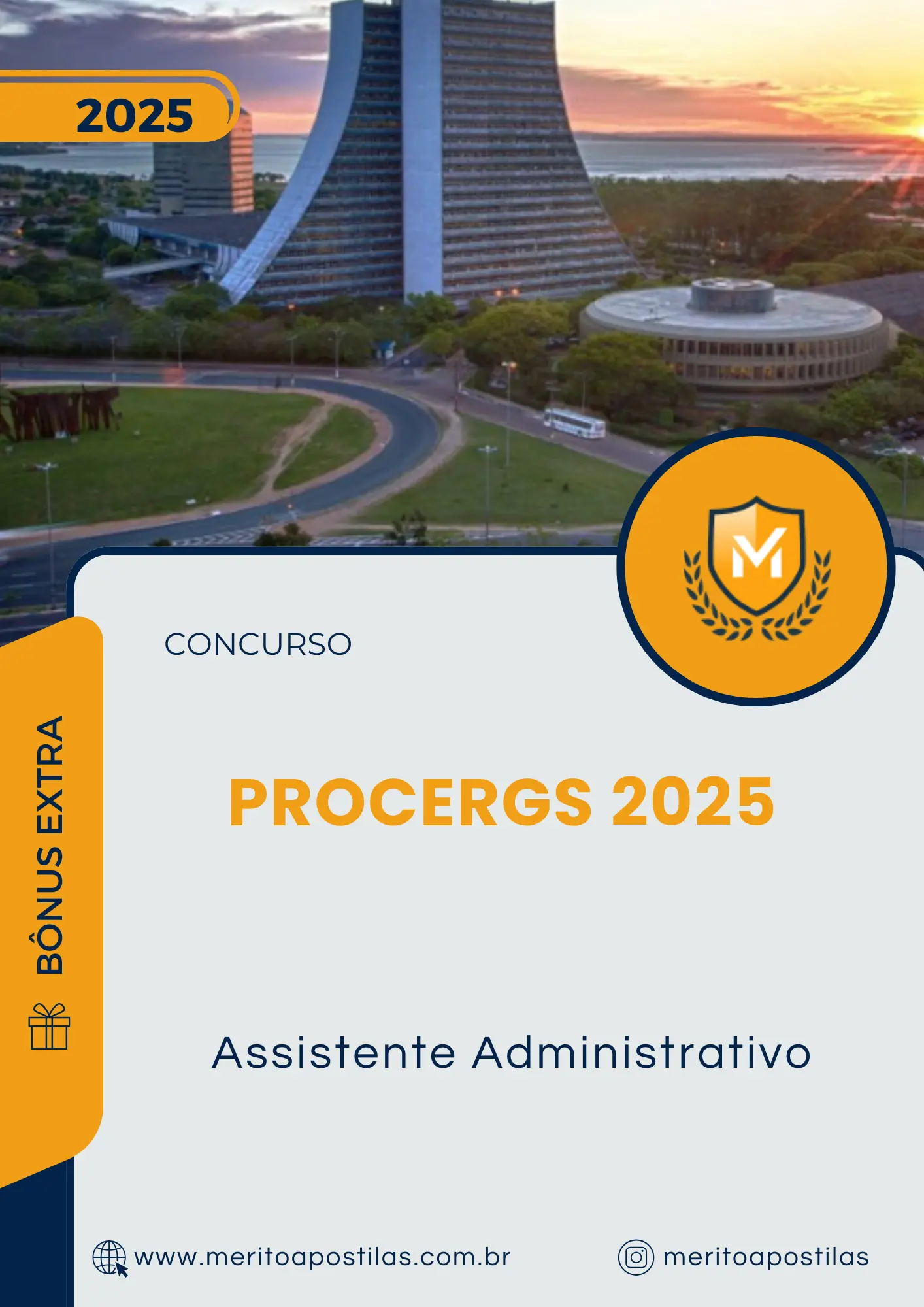 Apostila Assistente Administrativo Concurso PROCERGS 2025