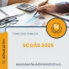 Apostila Assistente Administrativo Concurso SCGÁS 2025