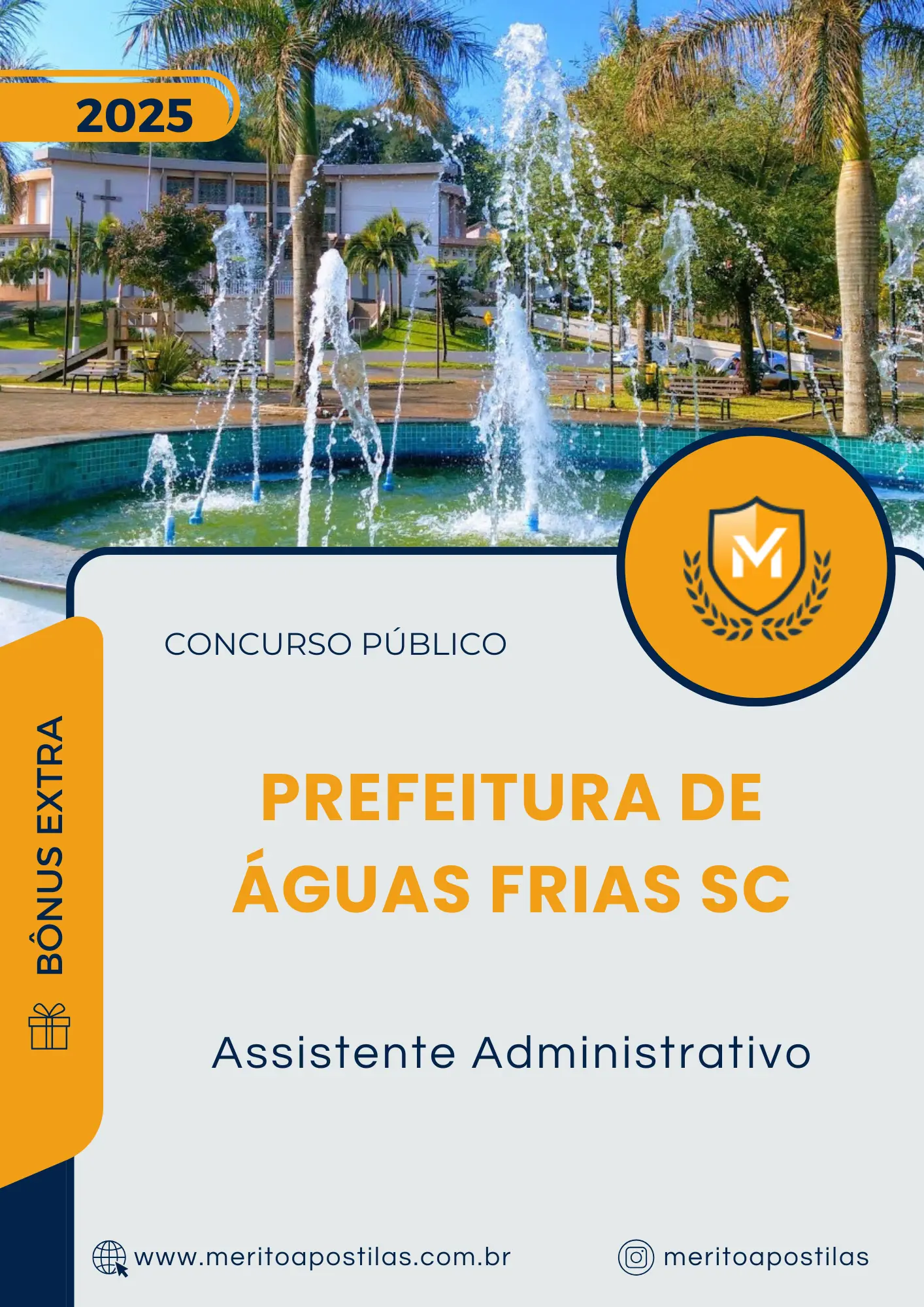 Apostila Assistente Administrativo Prefeitura de Águas Frias SC 2025