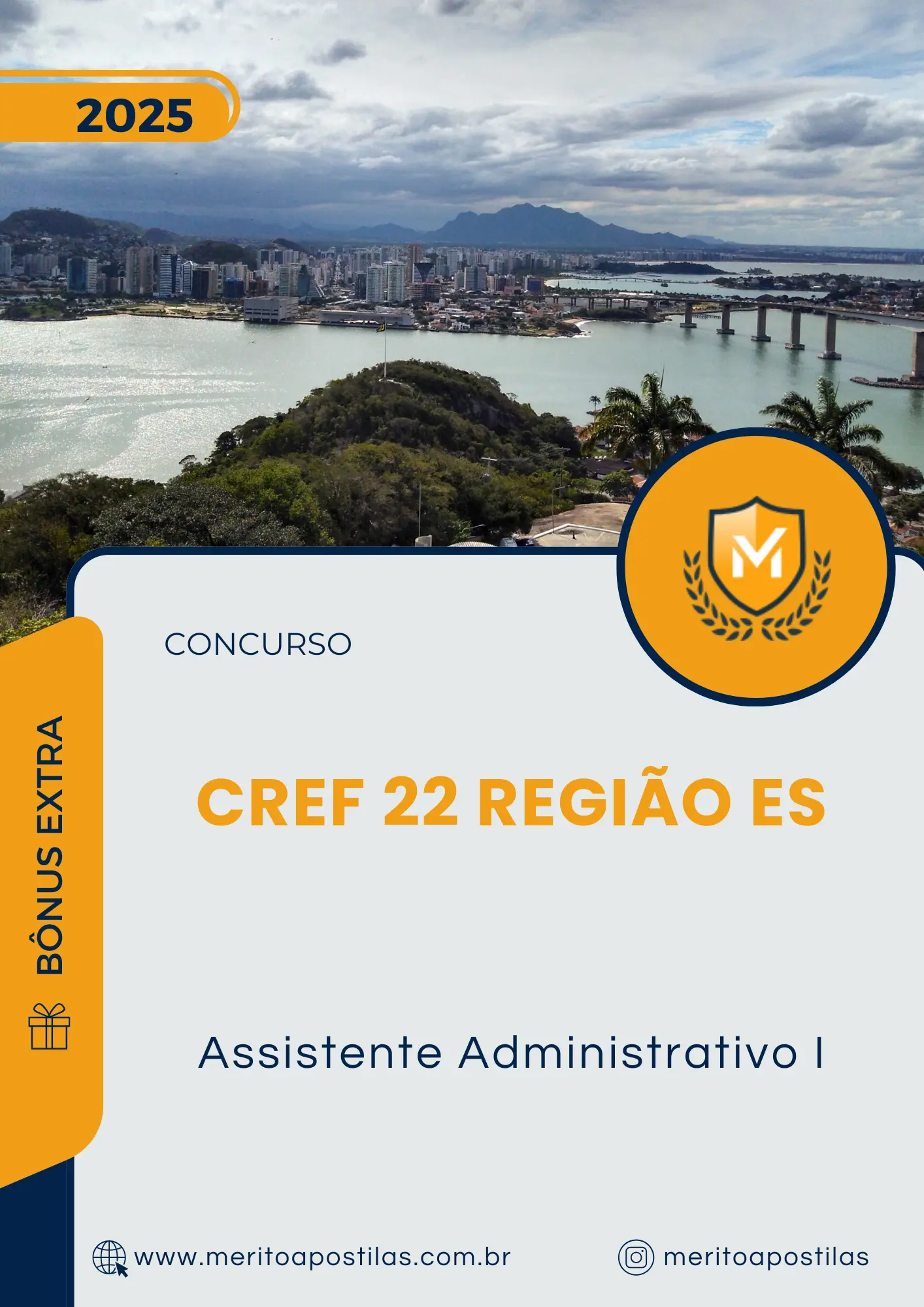 Apostila Assistente Administrativo I Concurso CREF 22 Região ES 2025