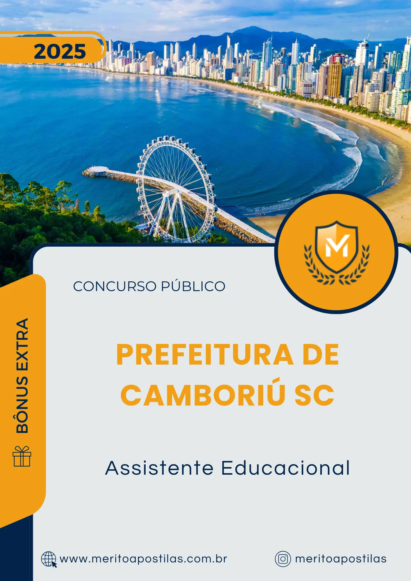 Apostila Assistente Educacional Prefeitura de Camboriú SC 2025
