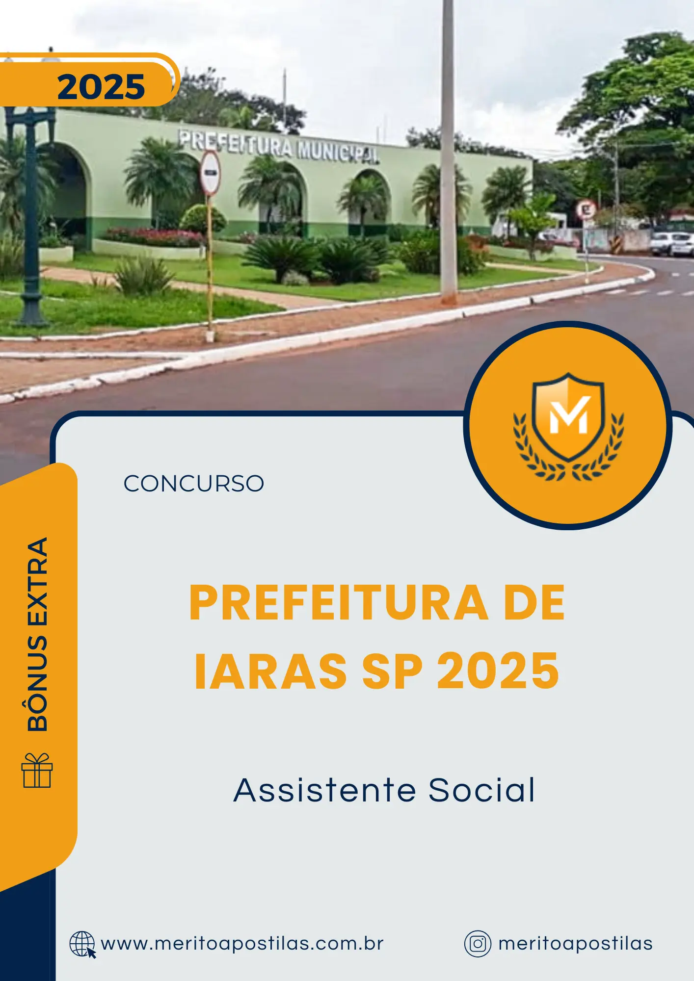 Apostila Assistente Social Prefeitura de Iaras SP 2025