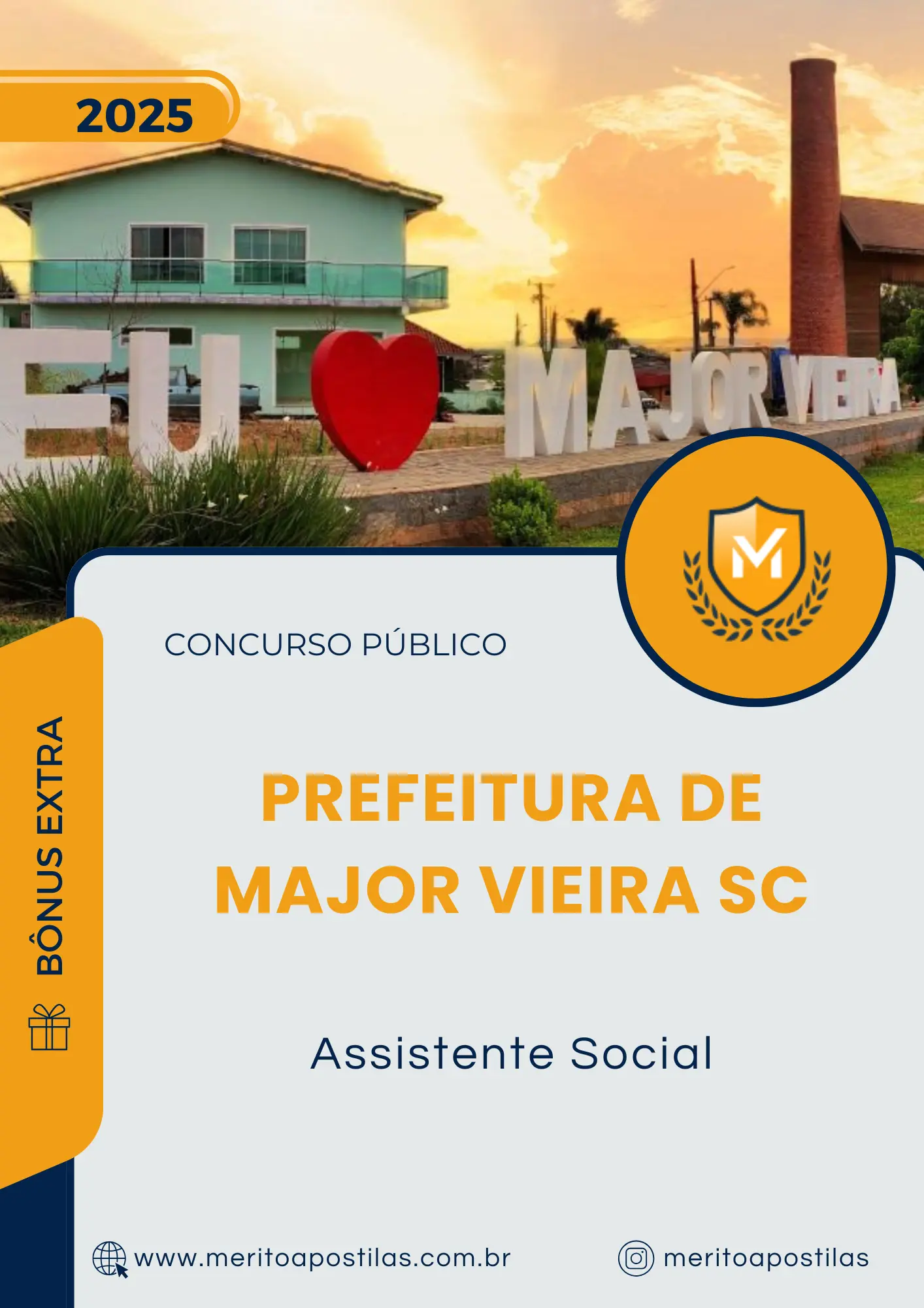 Apostila Assistente Social Prefeitura de Major Vieira SC 2025