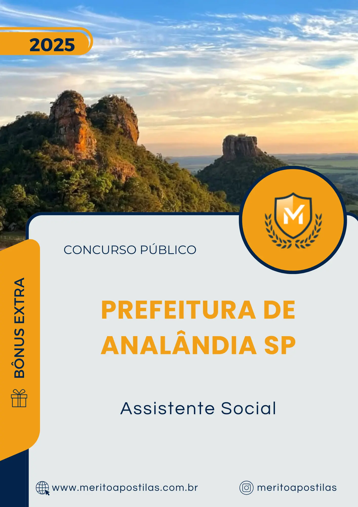 Apostila Assistente Social Prefeitura de Analândia SP 2025