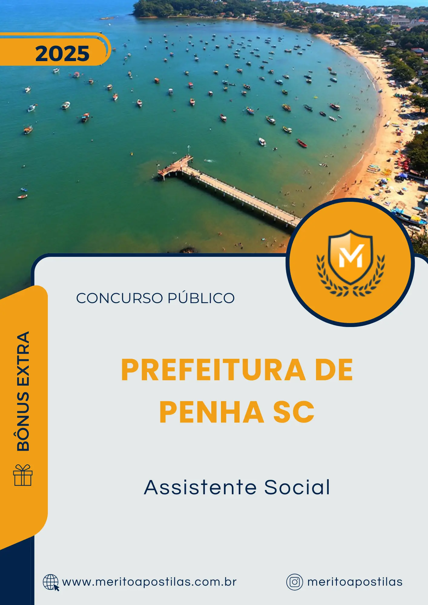 Apostila Assistente Social Prefeitura de Penha SC 2025