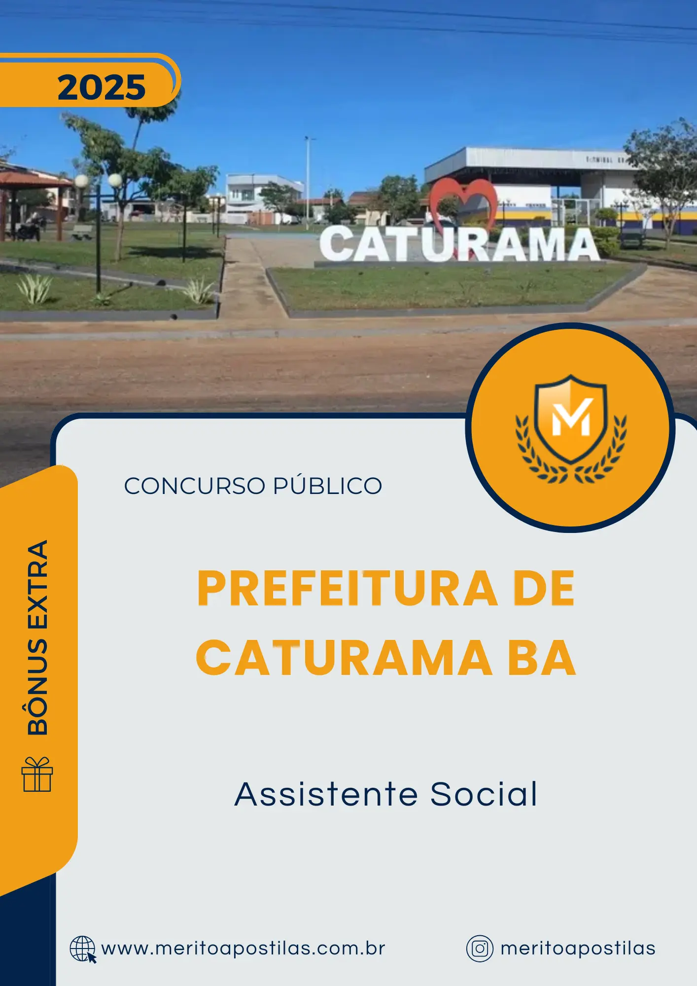 Apostila Assistente Social Prefeitura de Caturama BA 2025