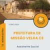 Apostila Assistente Social Prefeitura de Missão Velha CE 2025