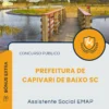 Apostila Assistente Social EMAP Prefeitura de Capivari de Baixo SC 2025