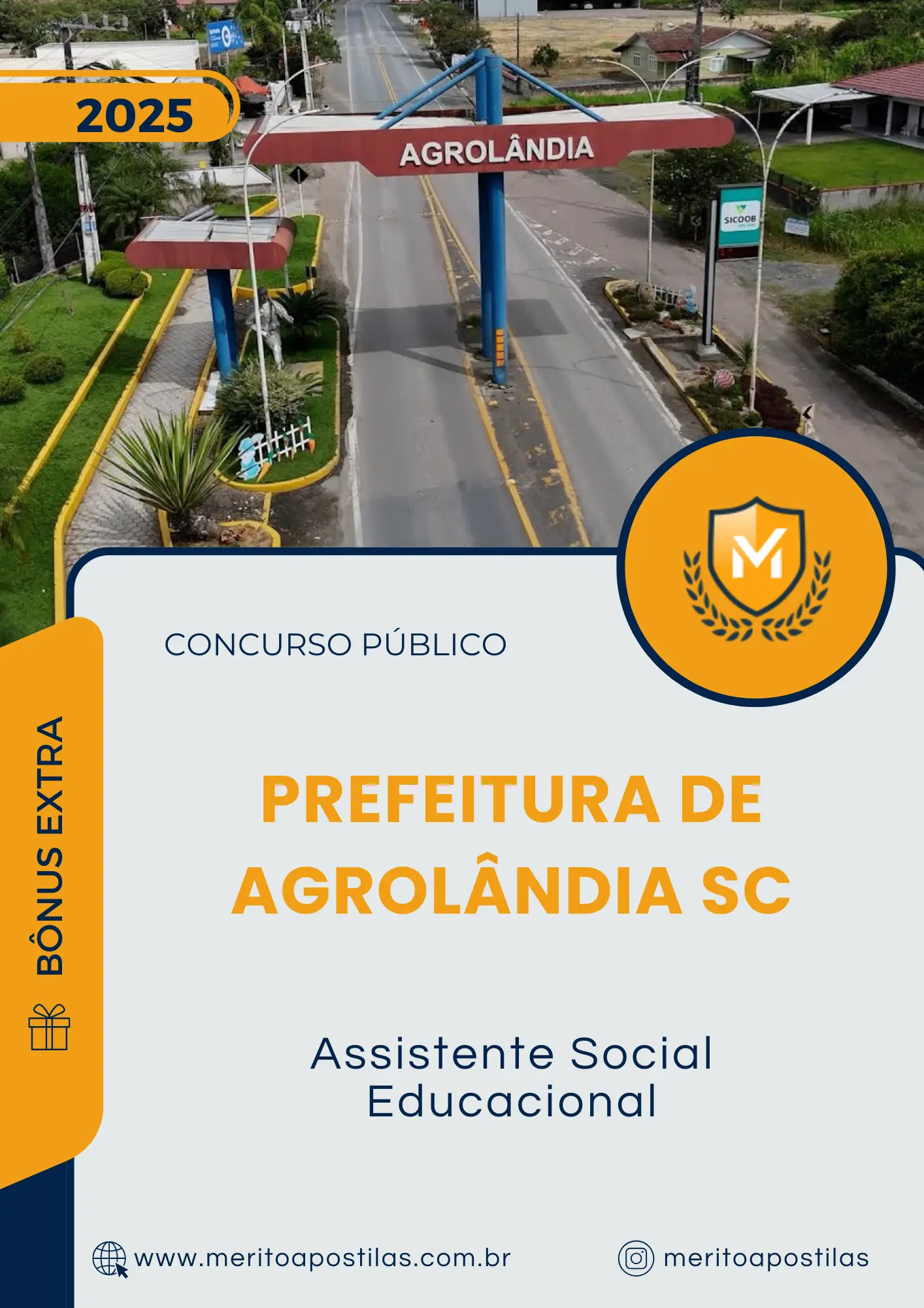 Apostila Assistente Social Educacional Prefeitura de Agrolândia SC 2025