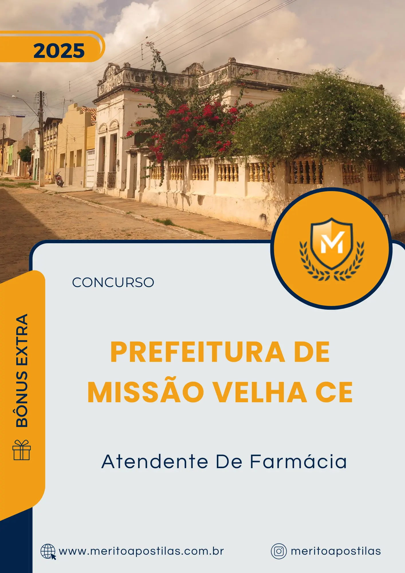 Apostila Atendente De Farmácia Prefeitura de Missão Velha CE 2025