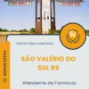 Apostila Atendente de Farmácia Prefeitura de São Valério do Sul RS 2025