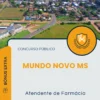 Apostila Atendente de Farmácia Prefeitura de Mundo Novo MS 2025