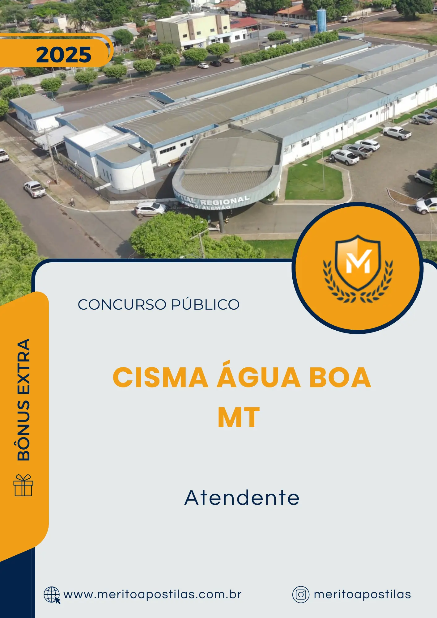 Apostila Atendente Concurso CISMA Água Boa MT 2025