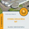 Apostila Auxiliar Administrativo Concurso CISMA Água Boa MT 2025