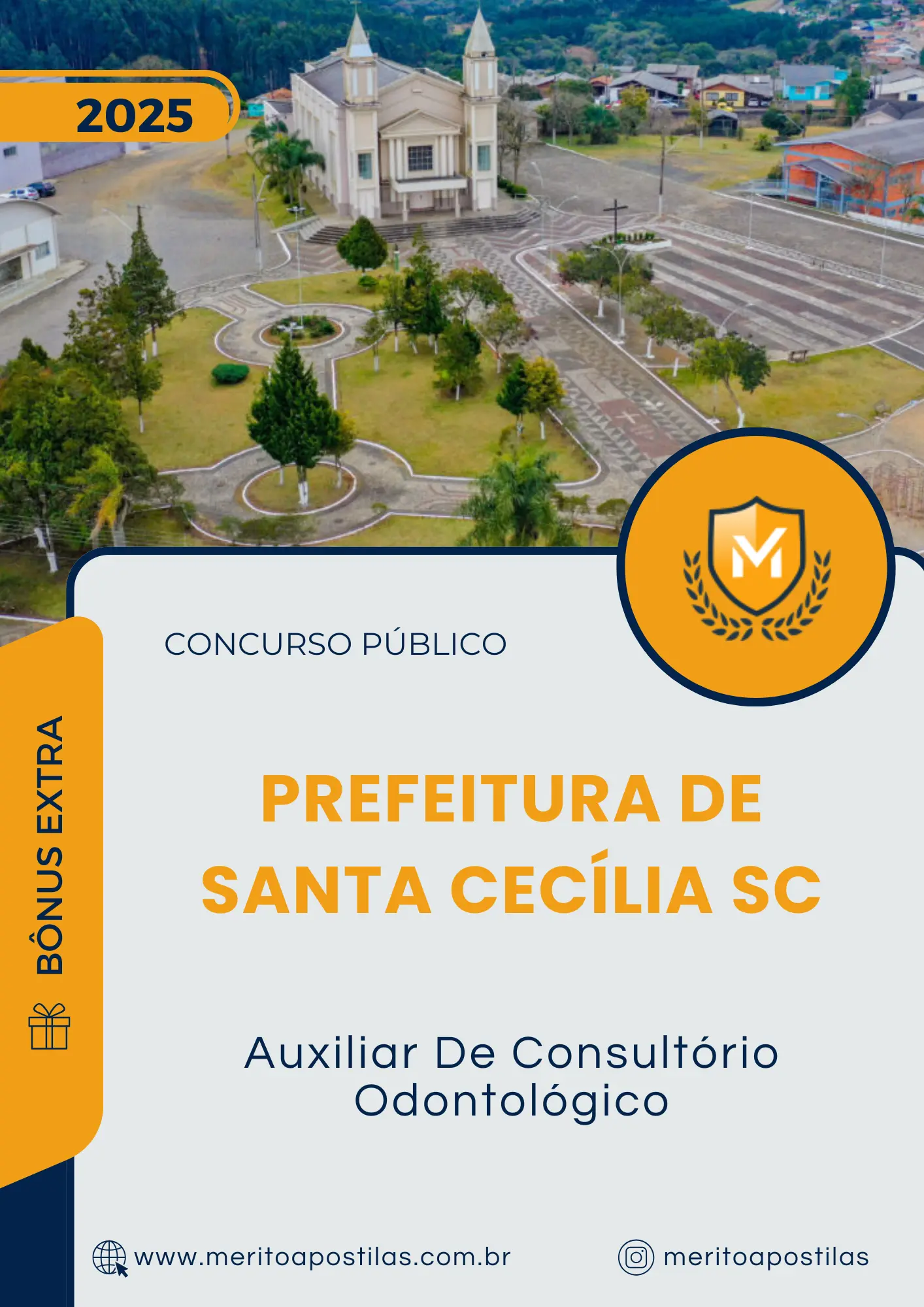 Apostila Auxiliar De Consultório Odontológico Prefeitura de Santa Cecília SC 2025