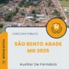 Apostila Auxiliar De Farmácia Prefeitura de São Bento Abade MG 2025