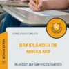 Apostila Auxiliar De Serviços Gerais Prefeitura de Brasilândia de Minas MG 2025