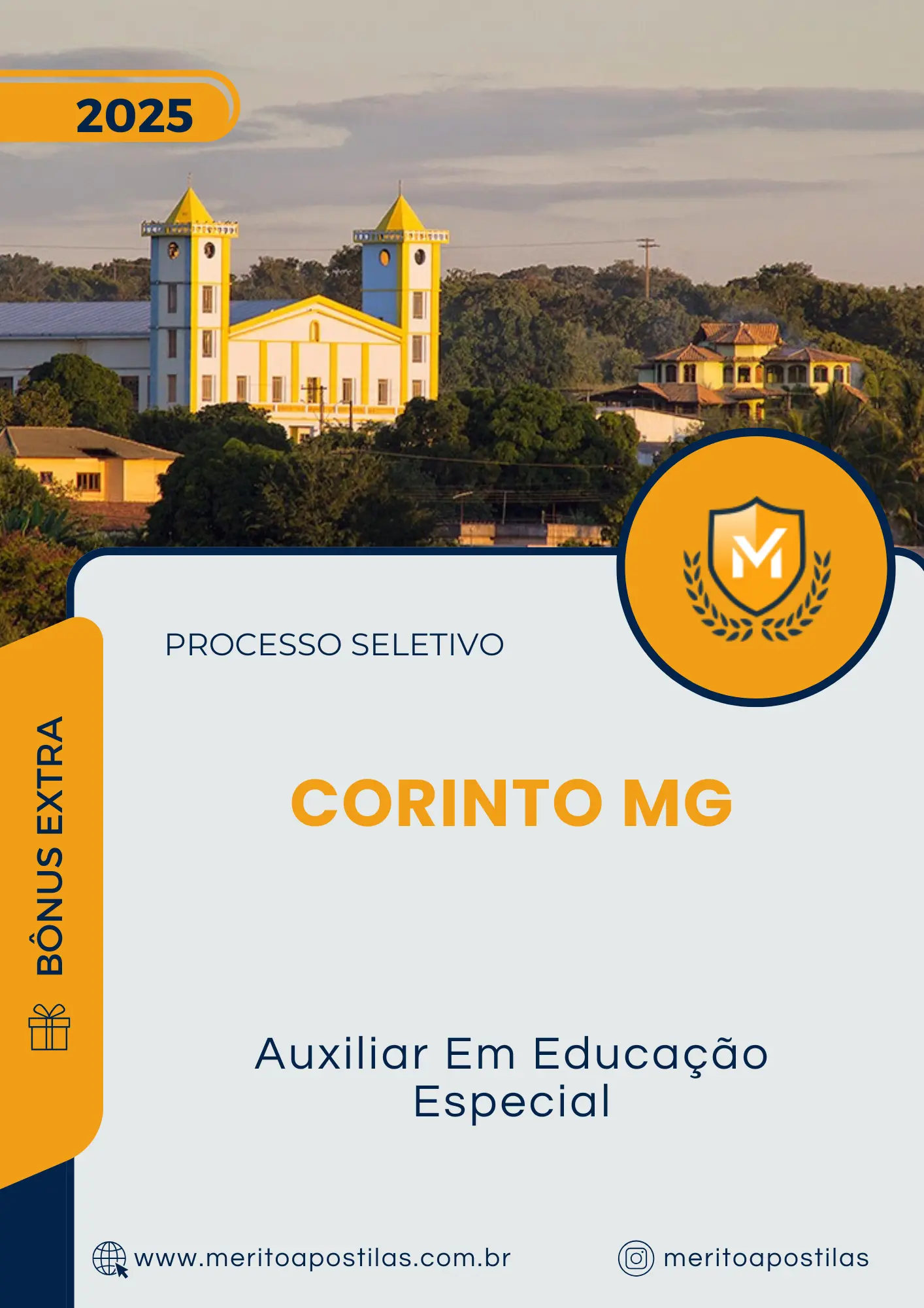 Apostila Auxiliar Em Educação Especial Processo Seletivo Corinto MG 2025