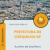 Apostila Auxiliar de Escritório Prefeitura de Cerquilho SP 2025