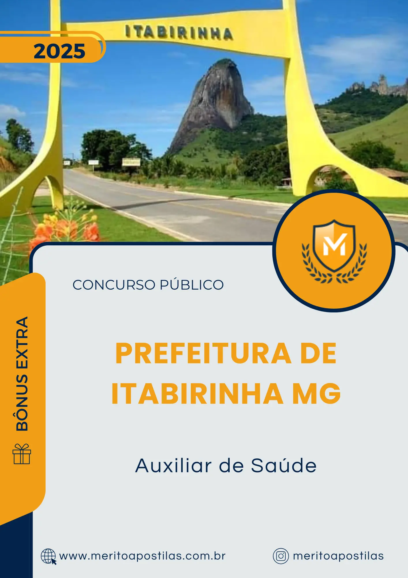 Apostila Auxiliar de Saúde Prefeitura de Itabirinha MG 2025