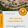 Apostila Auxiliar de Saúde Bucal do ESF Prefeitura de São Luiz do Paraitinga SP 2025