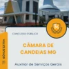 Apostila Auxiliar de Serviços Gerais Câmara de Candeias MG 2025