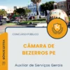 Apostila Auxiliar de Serviços Gerais Câmara de Bezerros PE 2025