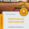 Apostila Bombeiro Hidráulico Prefeitura de Iguatama MG 2025