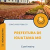 Apostila Cantineira Prefeitura de Iguatama MG 2025