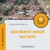 Apostila Cantineira Prefeitura de São Bento Abade MG 2025