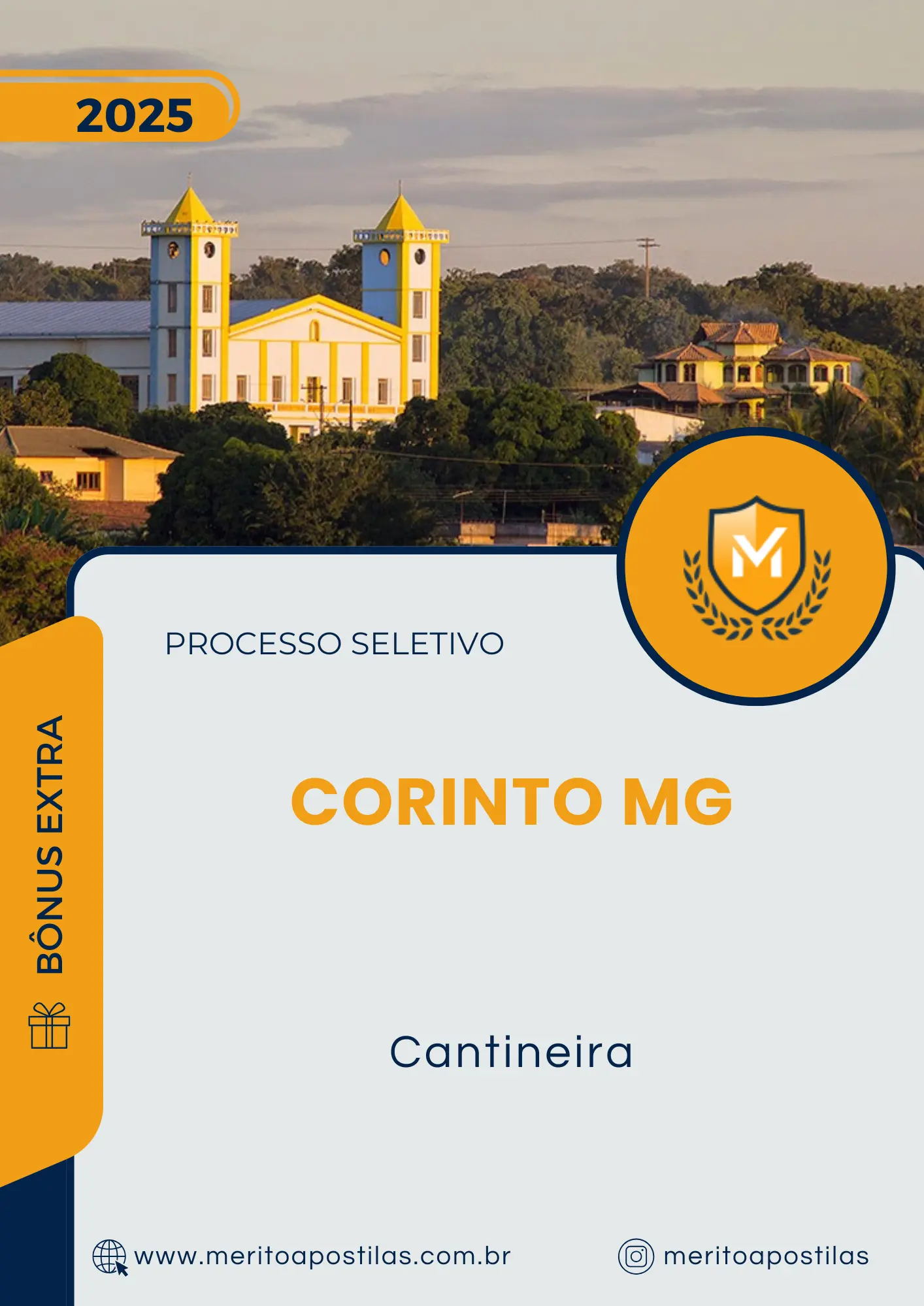 Apostila Cantineira Processo Seletivo Corinto MG 2025