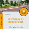 Apostila Cirurgião Dentista Prefeitura de Iaras SP 2025