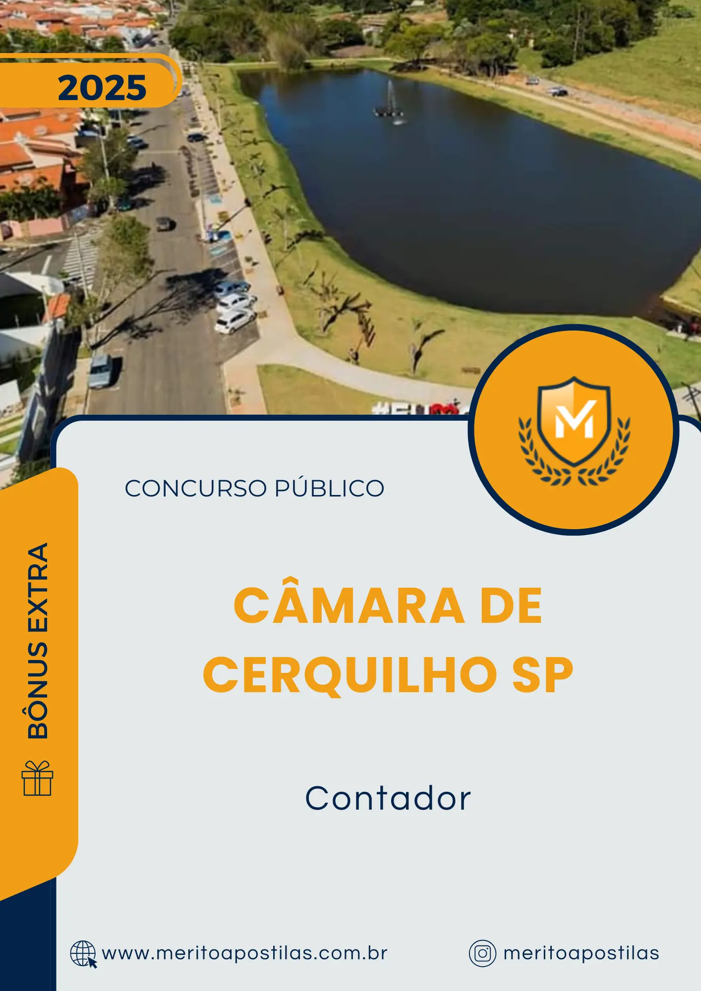 Apostila Contador Câmara de Cerquilho SP 2025