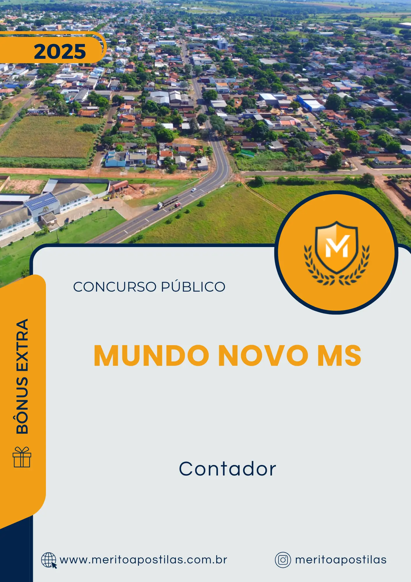 Apostila Contador Prefeitura de Mundo Novo MS 2025