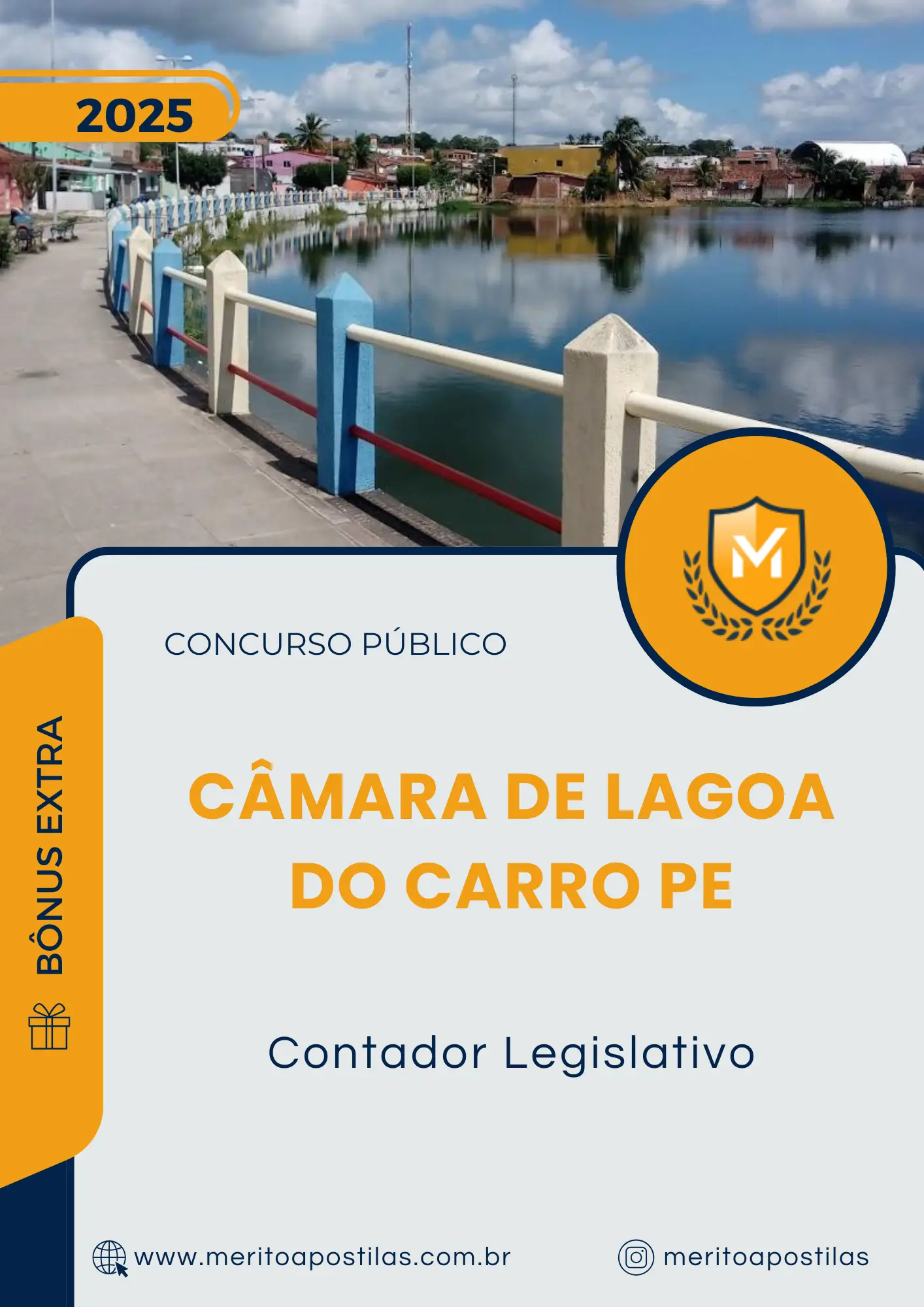 Apostila Contador Legislativo Câmara de Lagoa do Carro PE 2025