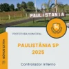 Apostila Controlador Interno Prefeitura de Paulistânia SP 2025