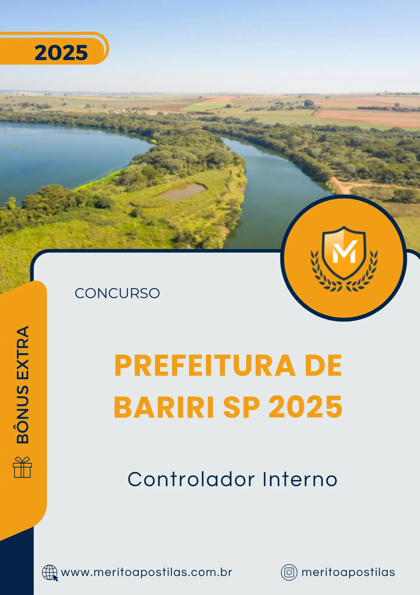 Apostila Controlador Interno Prefeitura de Bariri SP 2025