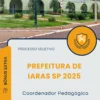 Apostila Coordenador Pedagógico Prefeitura de Iaras SP 2025
