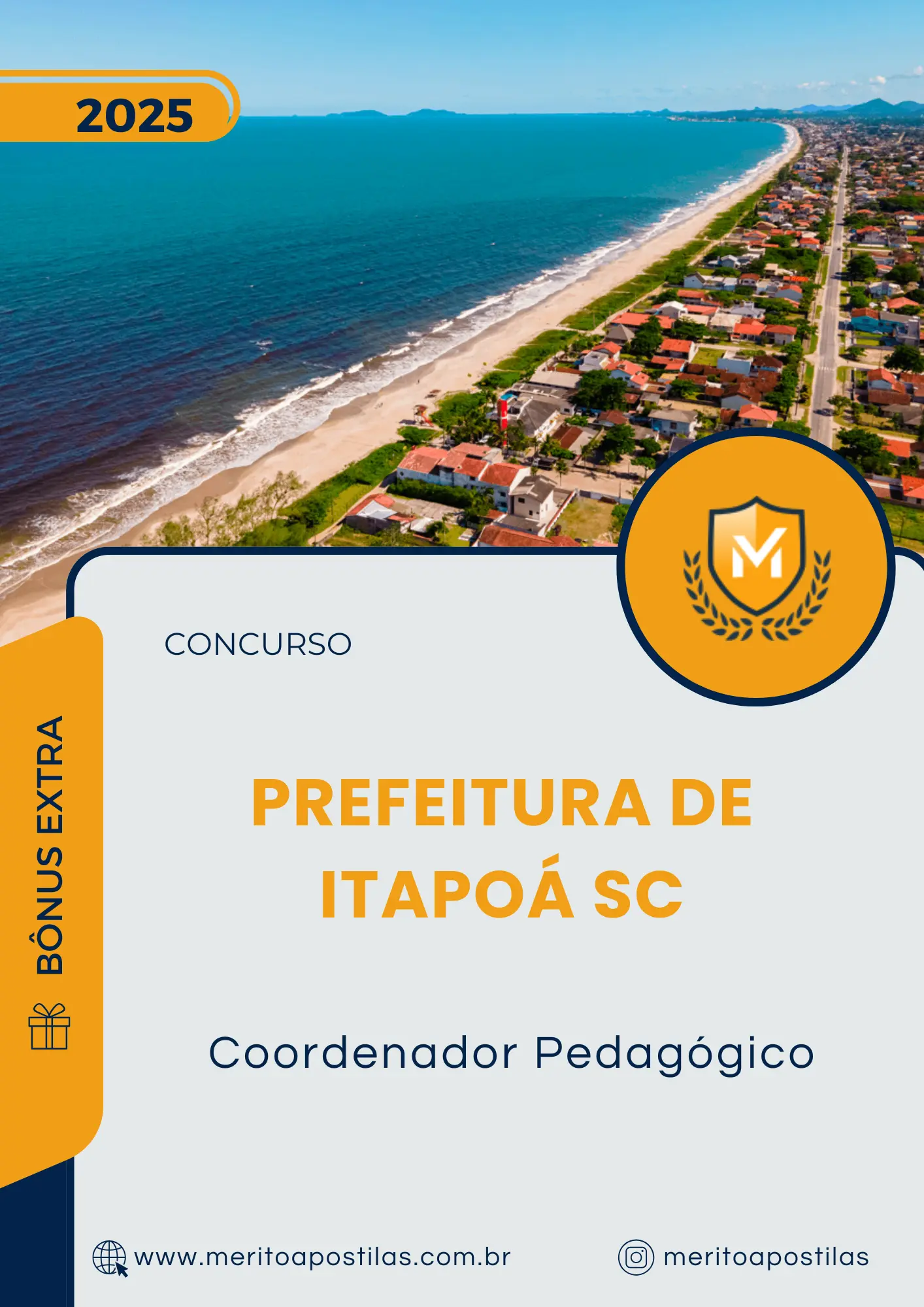 Apostila Coordenador Pedagógico Prefeitura de Itapoá SC 2025