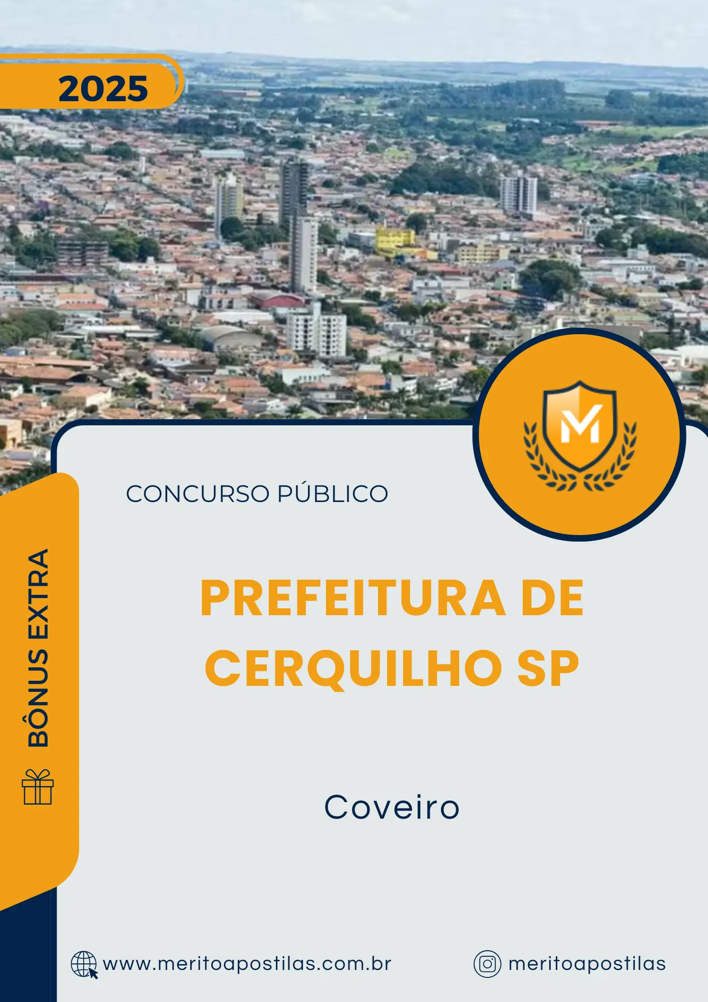 Apostila Coveiro Prefeitura de Cerquilho SP 2025