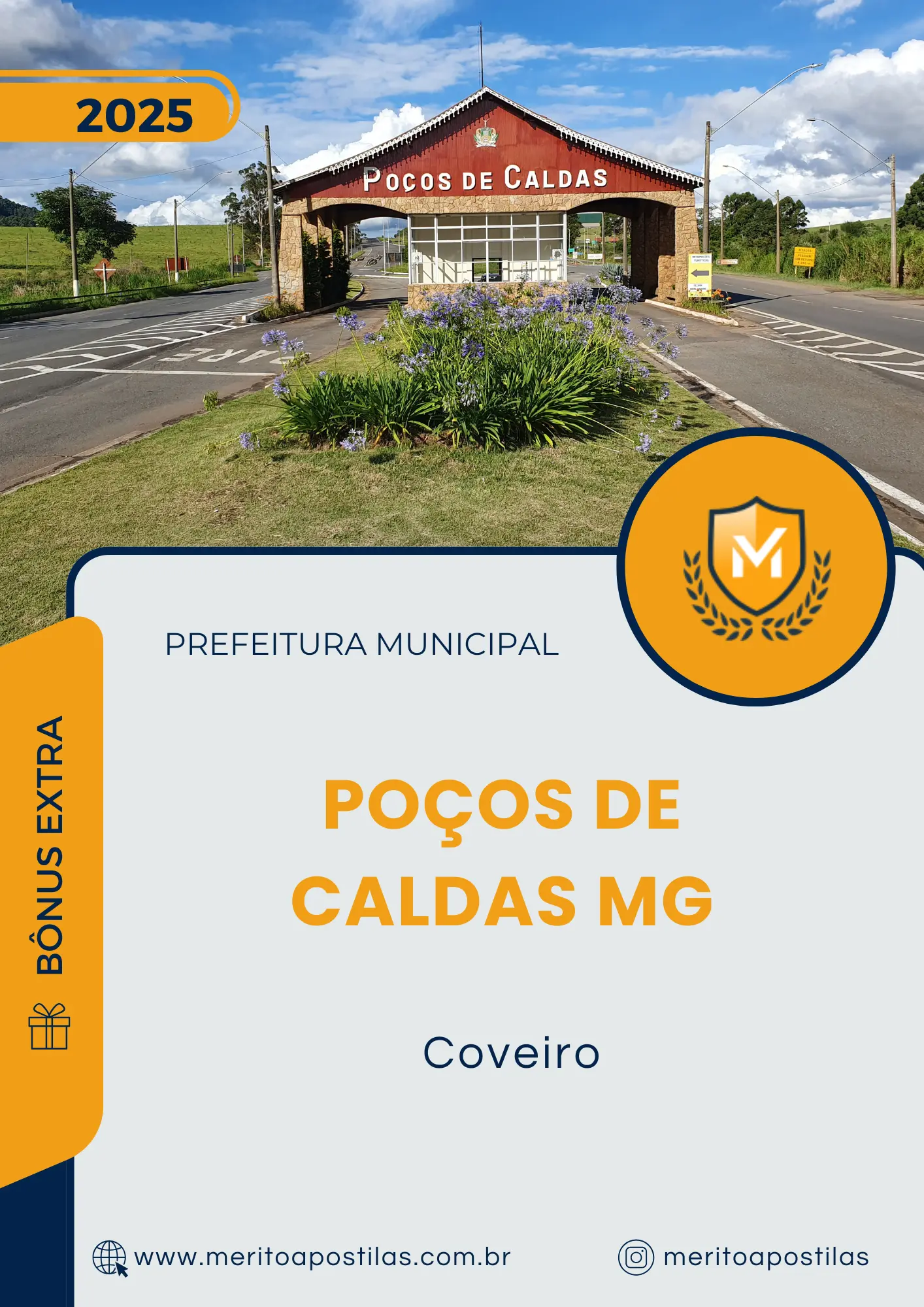 Apostila Coveiro Prefeitura de Poços de Caldas MG 2025